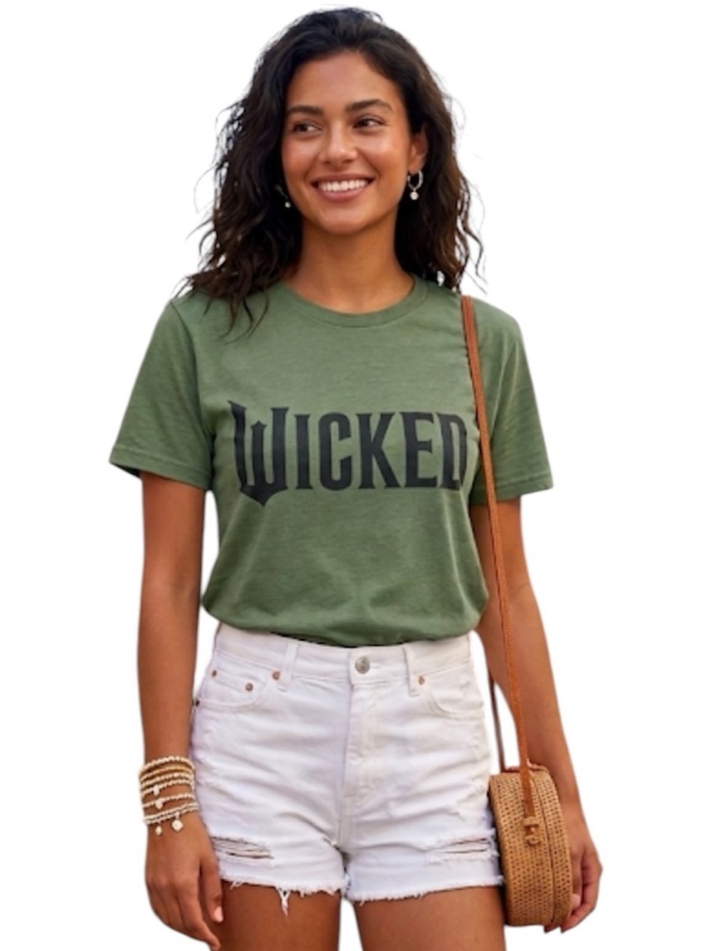 Universal Green Wicked Short Sleeve Tee Color Change Fabric Size: Small